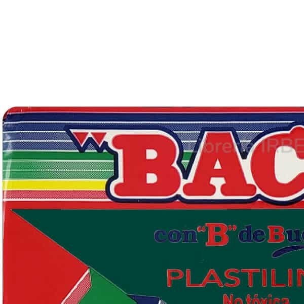 PLASTILINA BACO 180G. VERDE OBSCURO C.100